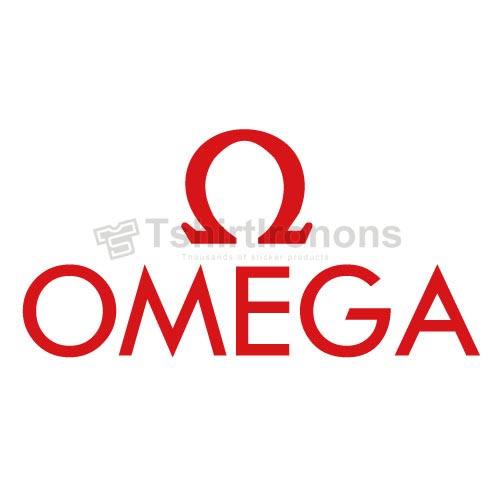 OMEGA T-shirts Iron On Transfers N2865 - Click Image to Close